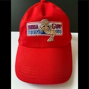 Bubba Gump shrimp co. Trucker hat embroidered bend brimmed Headwear OS
